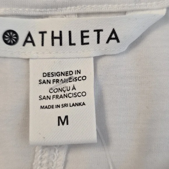 Athleta Tunic Semi Sheer Top New With out Tags Medium - Picture 6 of 13